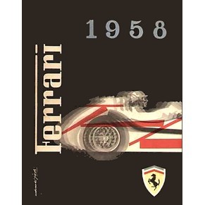 Ferrari 1958 yearbook - annuel - annuario / Bodoniana (SOLD)