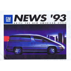 Catalogue General Motors news '93