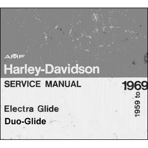Service manual Harley-Davidson Electra Glide & Duo-Glide 1959>1969 PDF