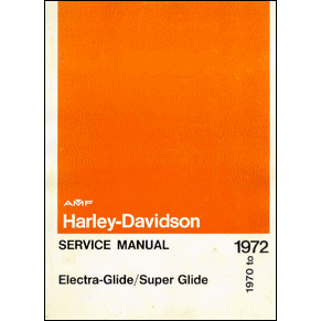 Service manual Harley-Davidson Electra Glide & Super Glide 1970>1972 PDF