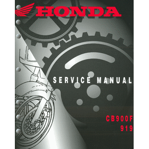 Service manual Honda CB900F 2001 PDF