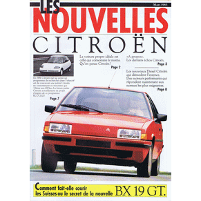 Les nouvelles Citroen 1985 (Switzerland)