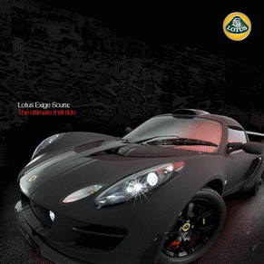 Brochure Lotus Exige Scura 2009 PDF