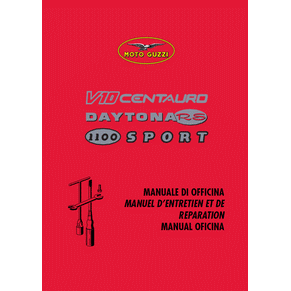 Manuel d'entretien et de rparation Moto Guzzi V10 Centauro, Day