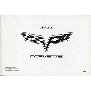 Chevrolet Corvette 2011 owner's manual PDF