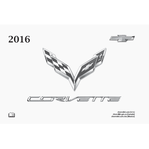 Chevrolet Corvette 2016 owner's manual PDF