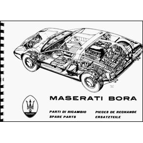 Spare parts Maserati Bora 1972 PDF