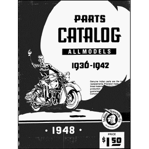 Parts catalog Indian all models 1936>1942 PDF