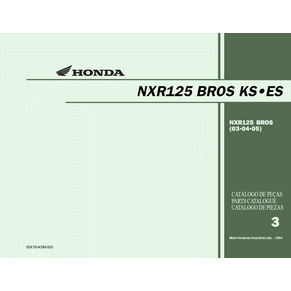 Parts catalogue Honda NXR 125 2006 PDF