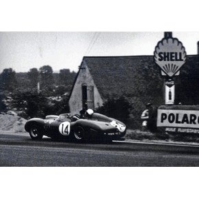 Photo 1959 Ferrari 250 TR n°14 Phil Hill + Olivier Gendebien / Scuderia Ferrari / Le Mans 24 hou