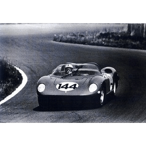 Photo 1964 Ferrari 275 P n°144 Ludovico Scarfiotti + Nino Vacarella / Scuderia Ferrari / Nurburg