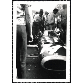 Period photo 1966 BRM / Graham Hill / P261 / Spa-Francorchamps
