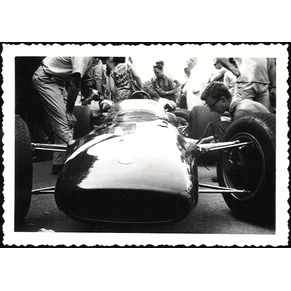 Period photo 1966 Lotus BRM / Mike Spence / 43 / Spa-Francorcham