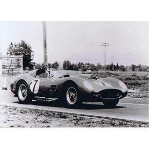 Ferrari 250 TR 59 Fantuzzi Spyder Pininfarina press photo