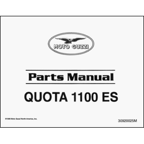 Spare parts catalog Moto Guzzi Quota 1000 ES PDF