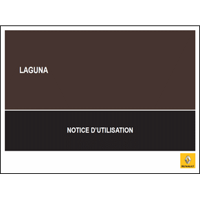 Notice d'utilisation Renault Laguna II 2007 PDF
