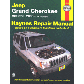 Repair manual Jeep Grand Cherokee 1993>2000 PDF