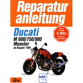 Reparaturanleitung Ducati M 600/750/900 Monster 1993> PDF