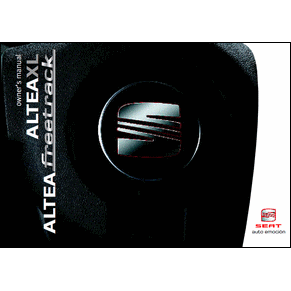 Seat Altea XL Freetrack owner's manual 2007 PDF