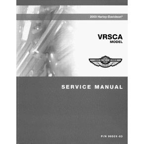Service manual Harley-Davidson VRSCA 2003 PDF