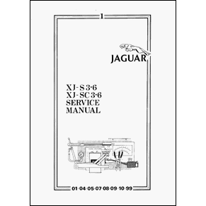 Service manual Jaguar XJ-S 3.6/XJ-SC 3.6 1983 PDF