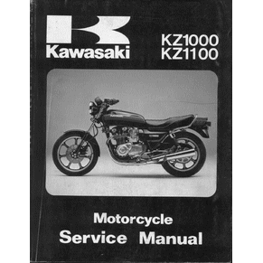 Service manual Kawasaki KZ 1000/1100 1981>1983 PDF