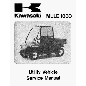 Service manual Kawasaki Mule 1000 1995 PDF