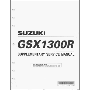 Service manual Suzuki GSX 1300R Hayabusa 2002 PDF