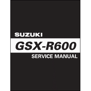 Service manual Suzuki GSX-R600 2008 PDF