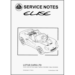 Lotus Elise service notes 1996 PDF