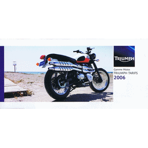 Tarif Triumph 2006