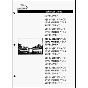 Technical guide Jaguar XJ6 & XJ12 1995 supplement 1 PDF