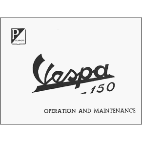 Vespa 150 operation and maintenance PDF
