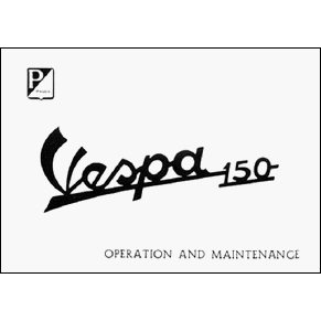 Vespa 150 operation and maintenance PDF