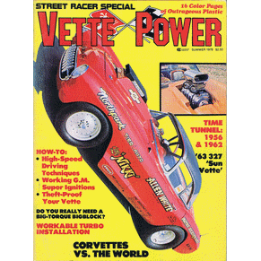 Corvette power 1978 Street racer special Vol.1 N°1