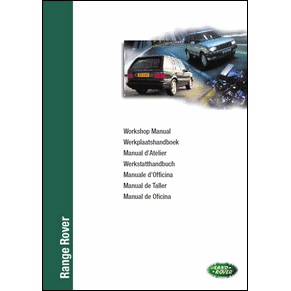 Workshop manual Land Rover Range Rover P38 1995 PDF