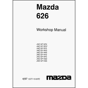 Workshop manual Mazda 626 1997 PDF