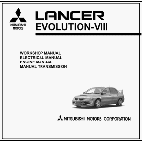 Workshop manual Mitsubishi Lancer Evolution VIII PDF