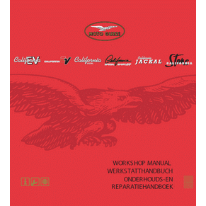 Workshop manual Moto Guzzi California 2003 (uk,d,nl) PDF