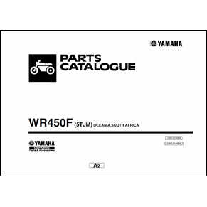 Yamaha parts catalogue WR450F 2007 PDF